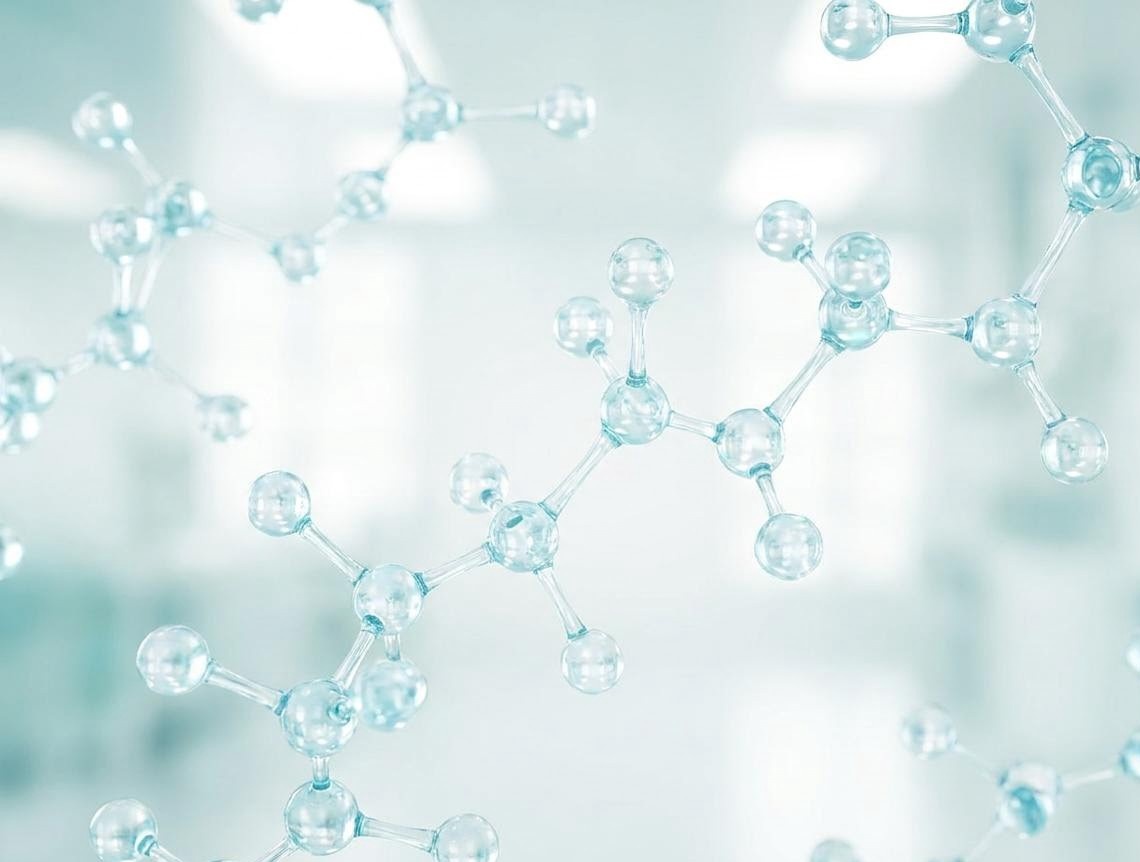 Molecular structure visual